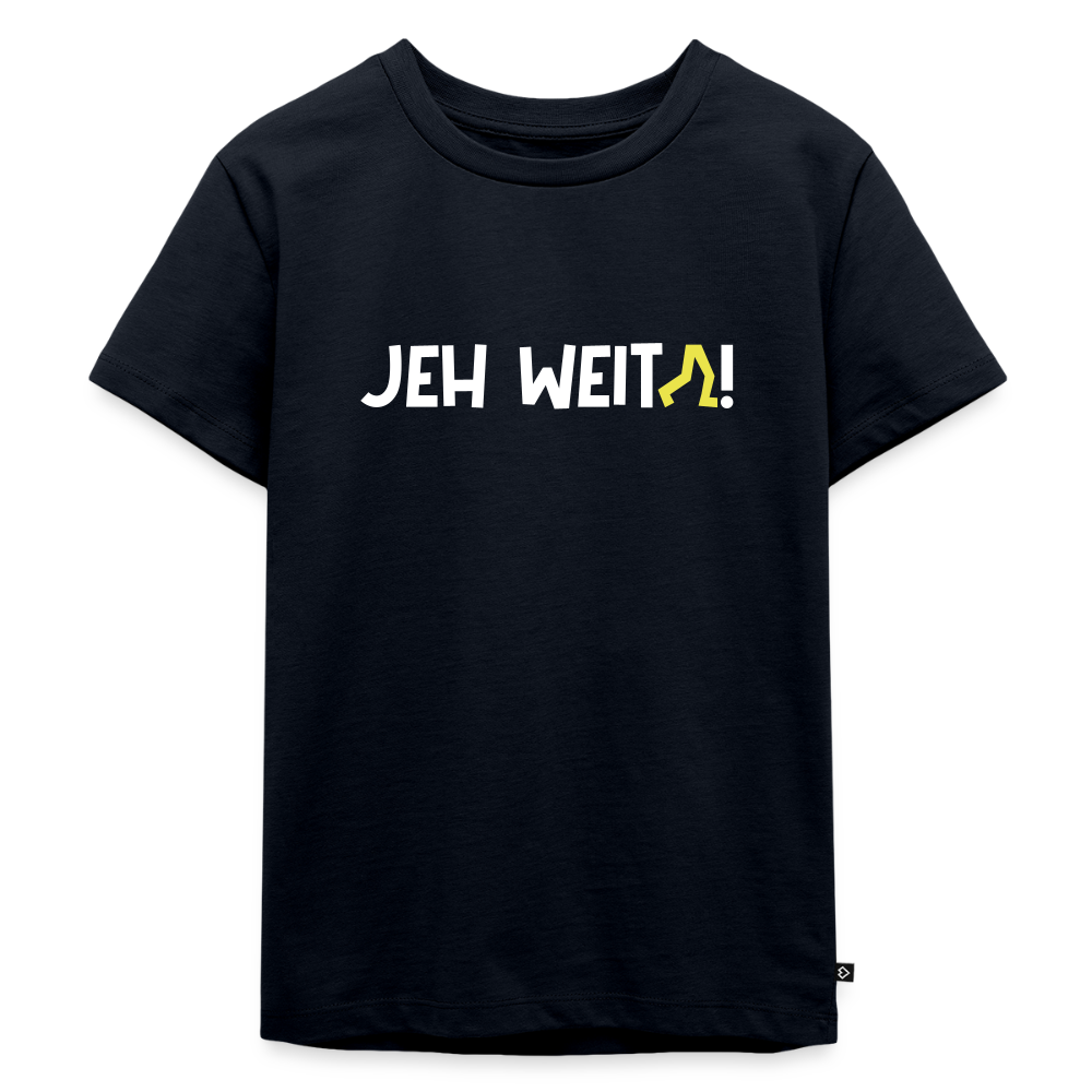 Jeh Weita! - Kinder Premium T-Shirt - Navy