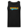 Neukölln Berlin Retro - Männer Premium Tank Top - Schwarz