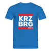 KRZBRG - Männer Premium T-Shirt - Royalblau