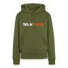 Tach, Ihr Fatzkes! - Frauen Premium Hoodie - Khaki