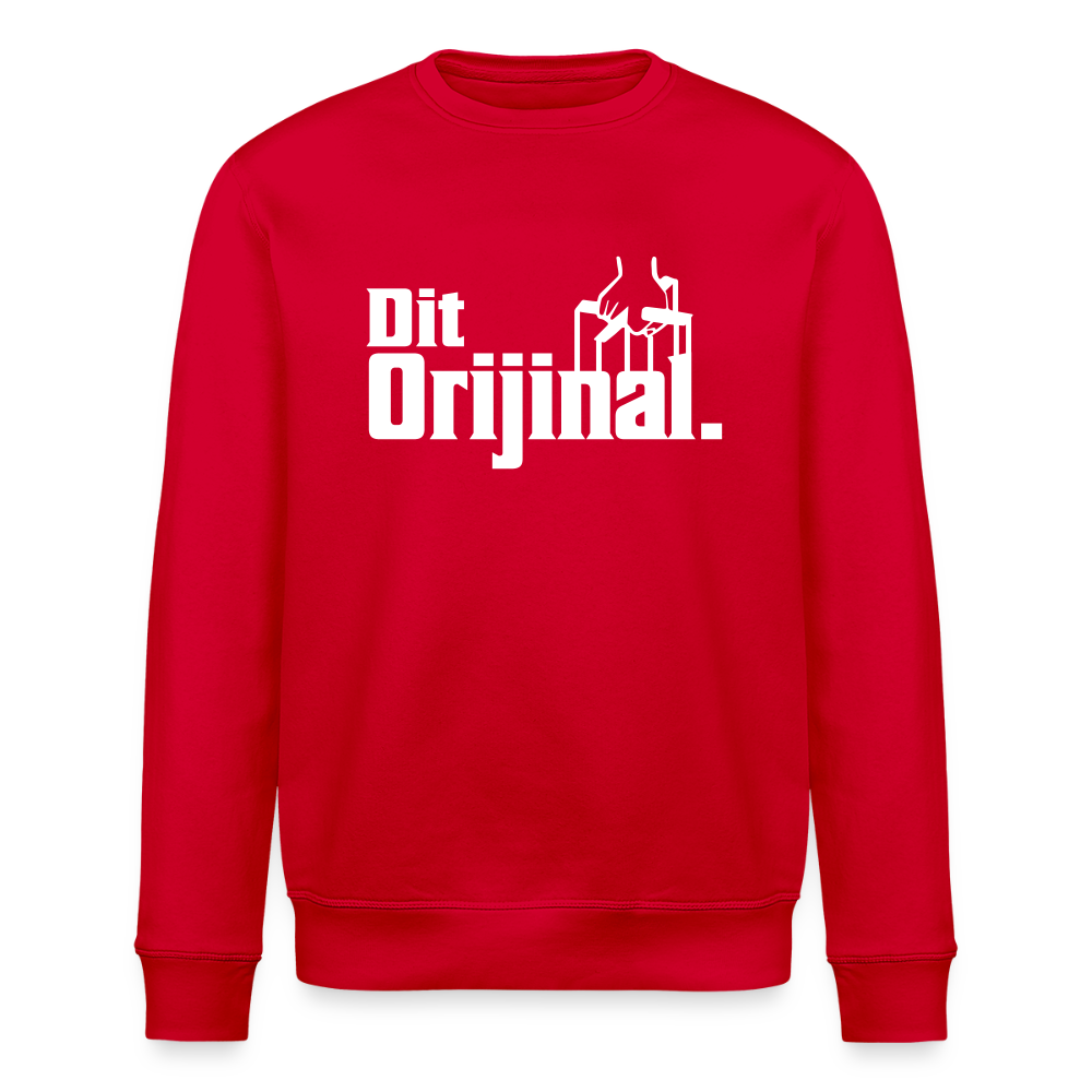 Dit Orijinal - Unisex Bio Sweatshirt - Rot