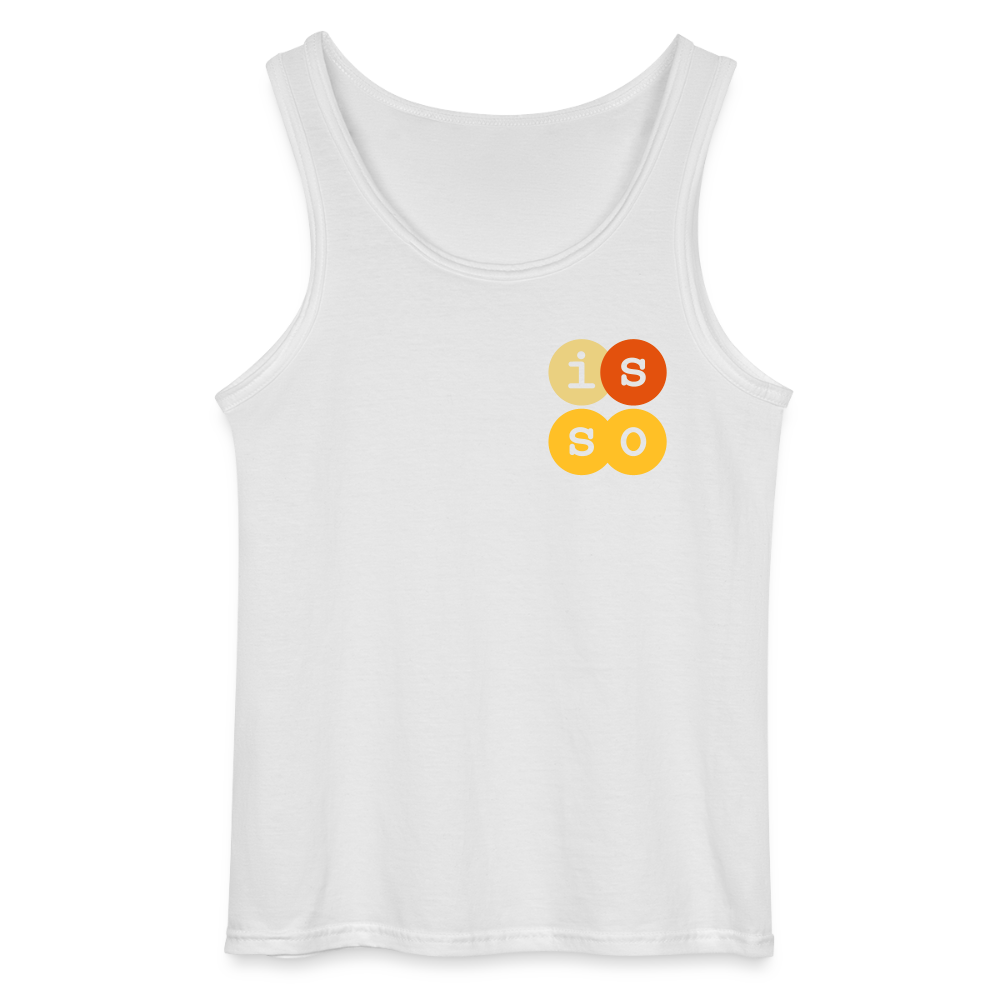 IsSo - Männer Tank Top - Weiß