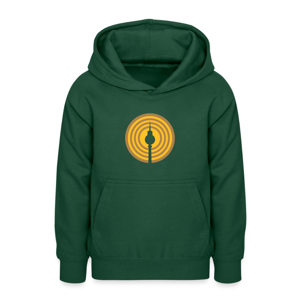 Berlin im Fokus - Teenager Hoodie - Flaschengrün