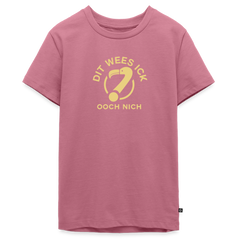 Dit Wees Ick Ooch Nich - Teenager Premium T-Shirt