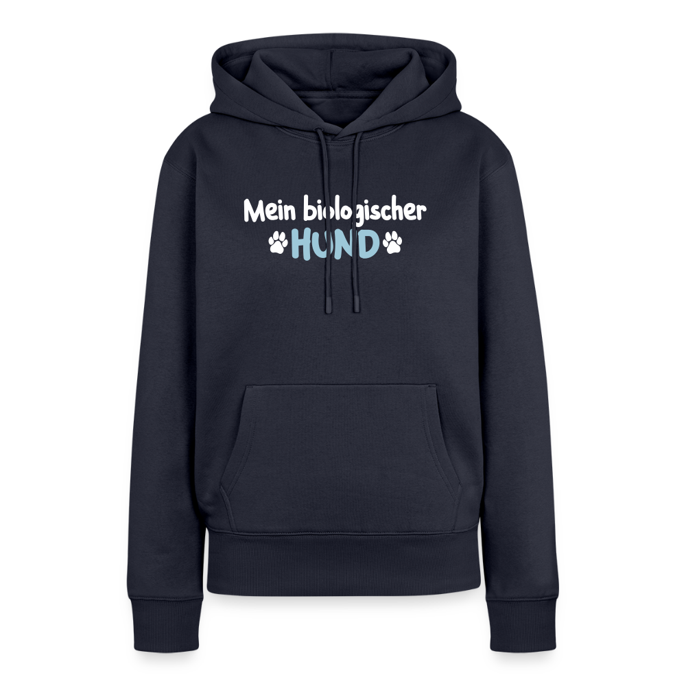 Mein biologischer Hund. - Frauen Premium Hoodie - Navy
