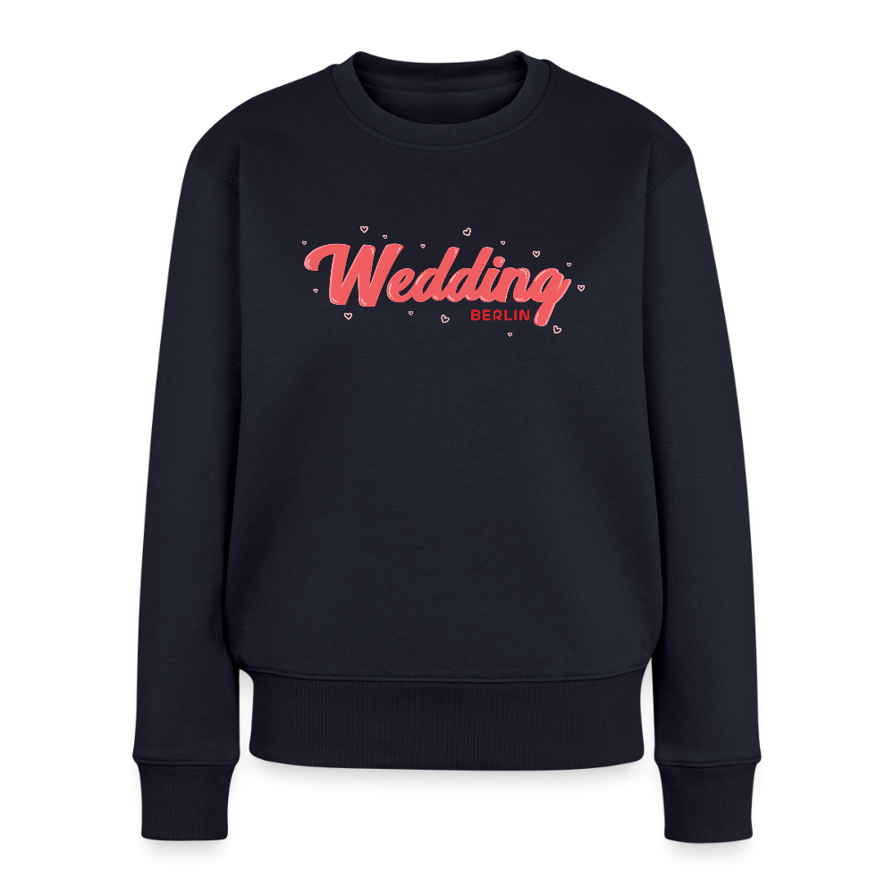 Wedding Berlin - Frauen Premium Pullover - Navy