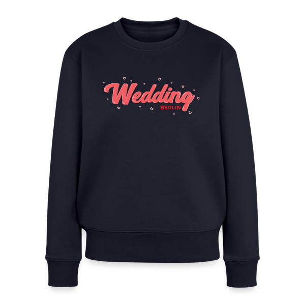 Wedding Berlin - Frauen Premium Pullover - Navy