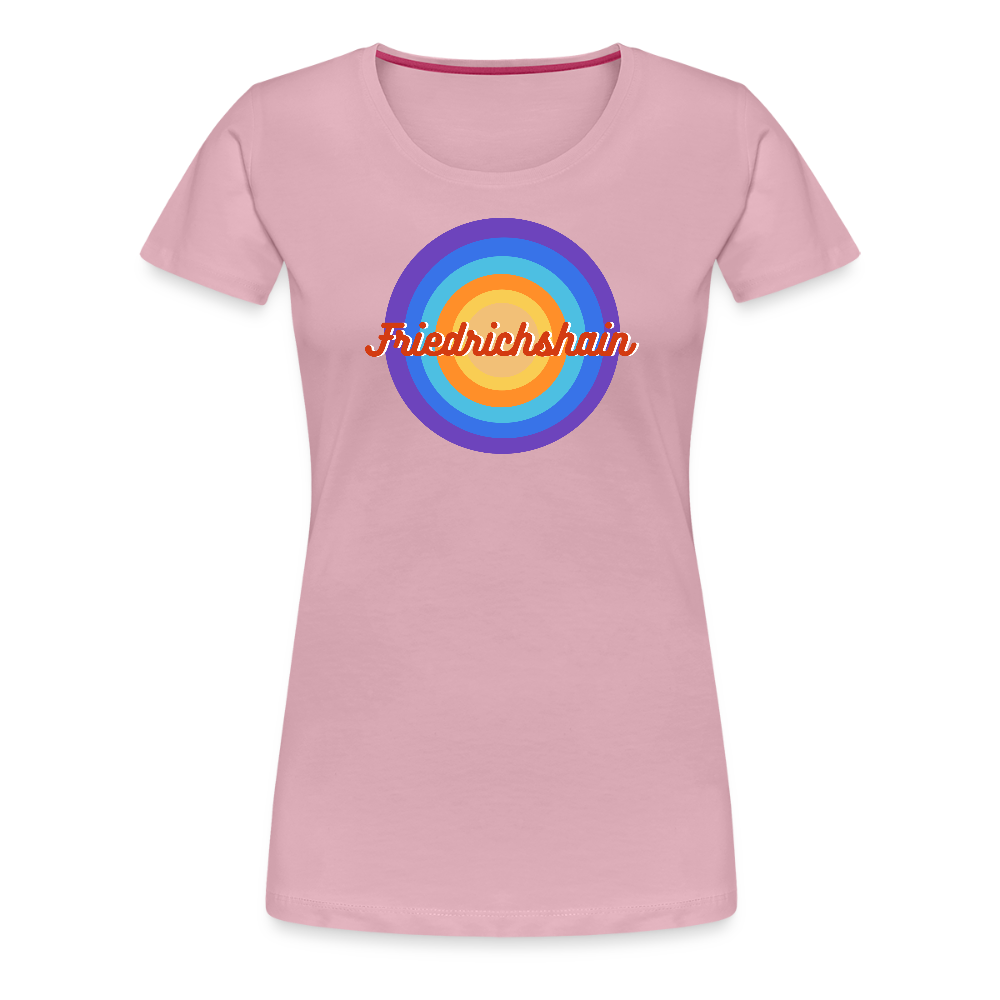 Friedrichshain Retro - Frauen Premium T-Shirt - Hellrosa