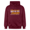 Wasde heute kannst erleben, kann dir morjen keener jeben! - Hoodie - Maroon