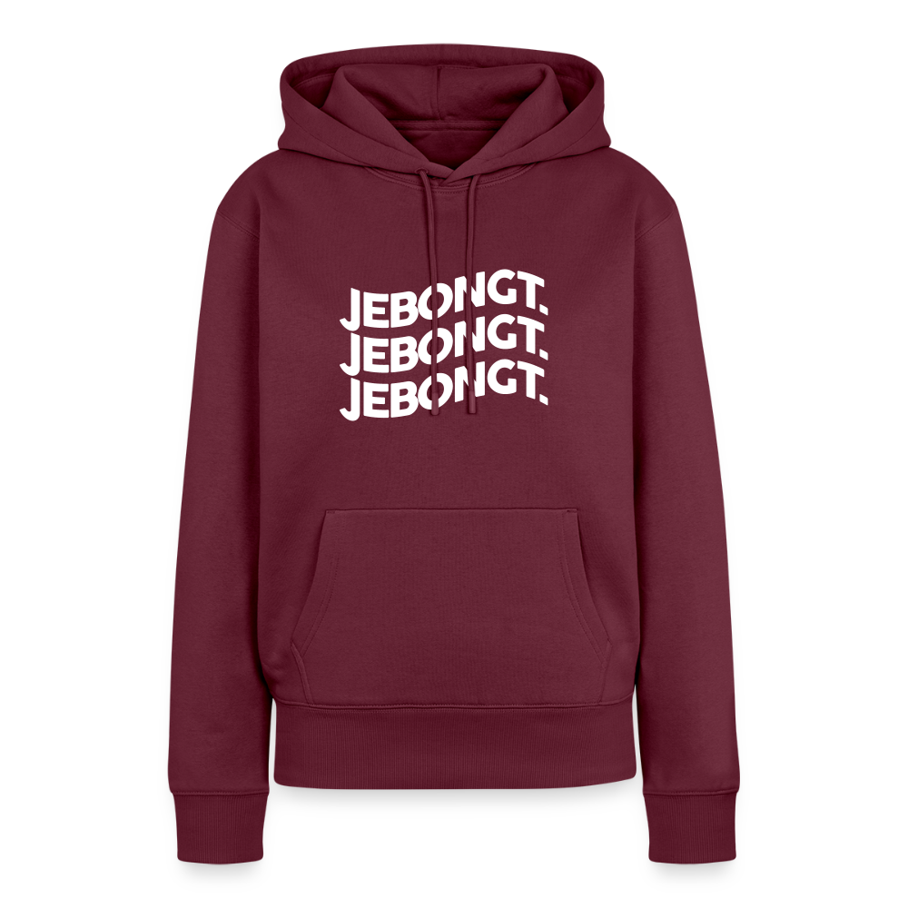 Jebongt! - Frauen Premium Hoodie - Burgunderrot