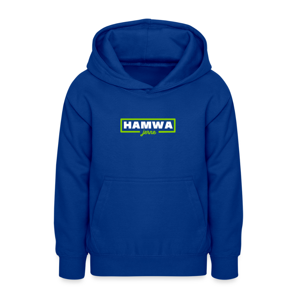 hamwa - Teenager Hoodie - Royalblau