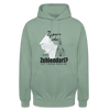 Zypern oder Zehlendorf - Unisex Hoodie - Graugrün
