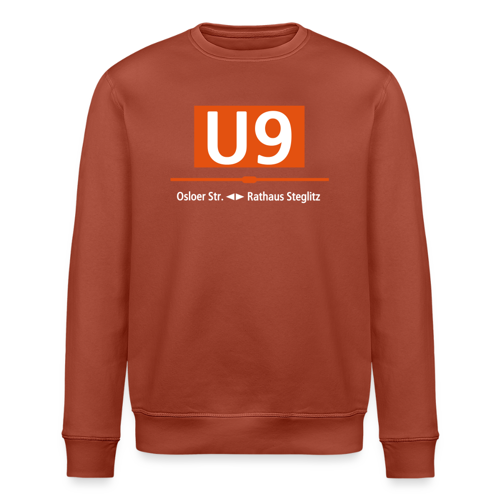 U9 - Unisex Bio Sweatshirt - Terrakotta