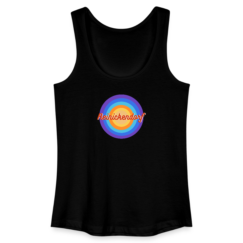 Reinickendorf retro - Frauen Bio Tank Top - Schwarz