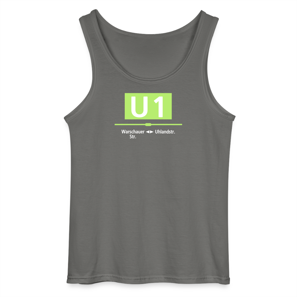U1 - Männer Tank Top - Anthrazit