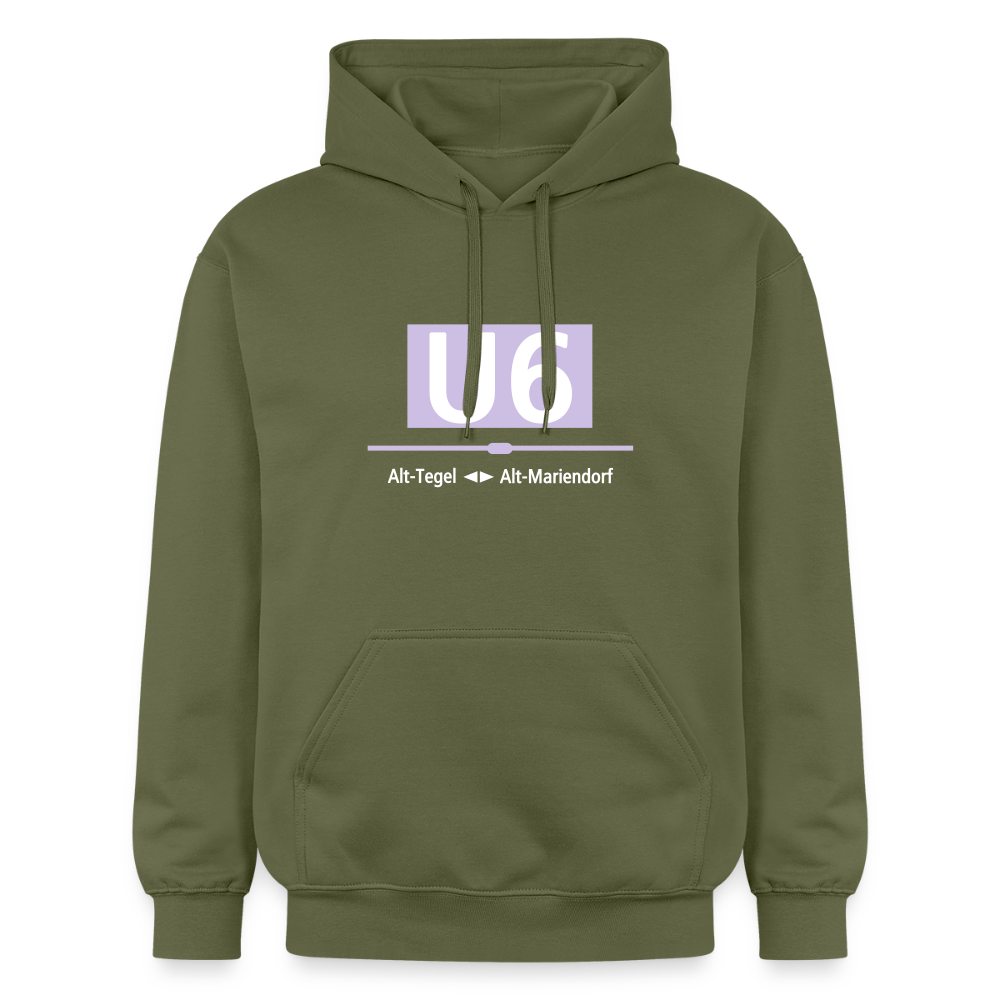 U6 - Hoodie - Militärgrün