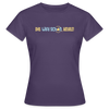 Dit wird schon, Keule! - Frauen Premium T-Shirt - Dunkellila
