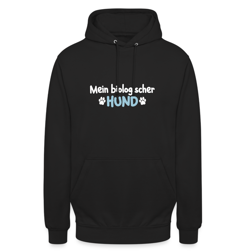Mein biologischer Hund. - Unisex Hoodie - Schwarz