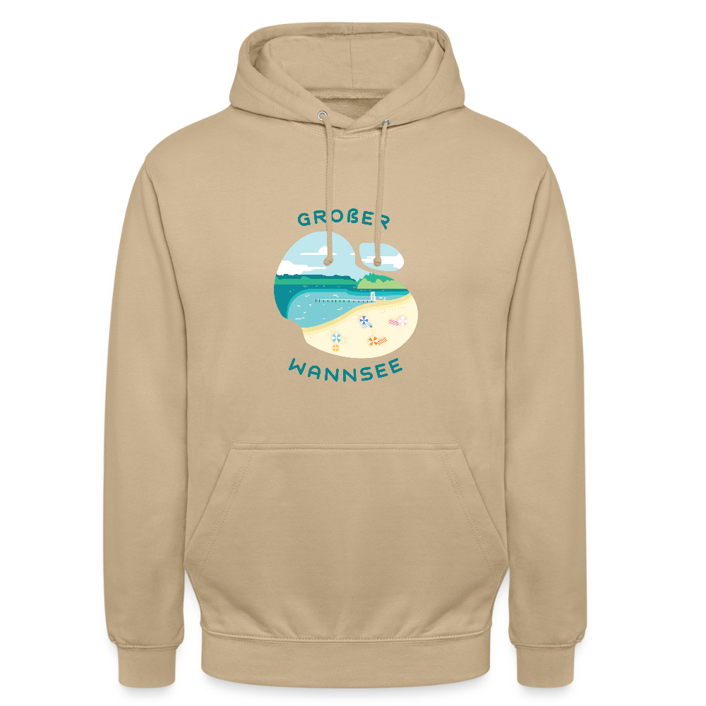 Großer Wannsee - Unisex Hoodie - Beige