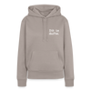 Dit is dufte - Frauen Premium Hoodie - Taupe