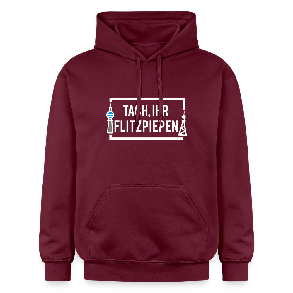 Tach ihr Flitzpiepen - Hoodie - Maroon