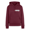 Hetz Mir Nich! - Frauen Premium Hoodie - Burgunderrot