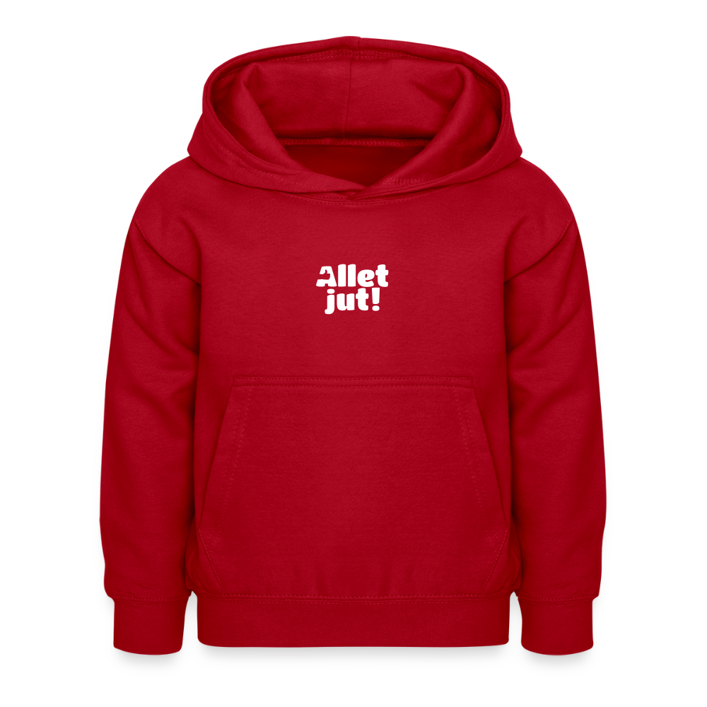 Allet Jut - Kinder Hoodie - Rot