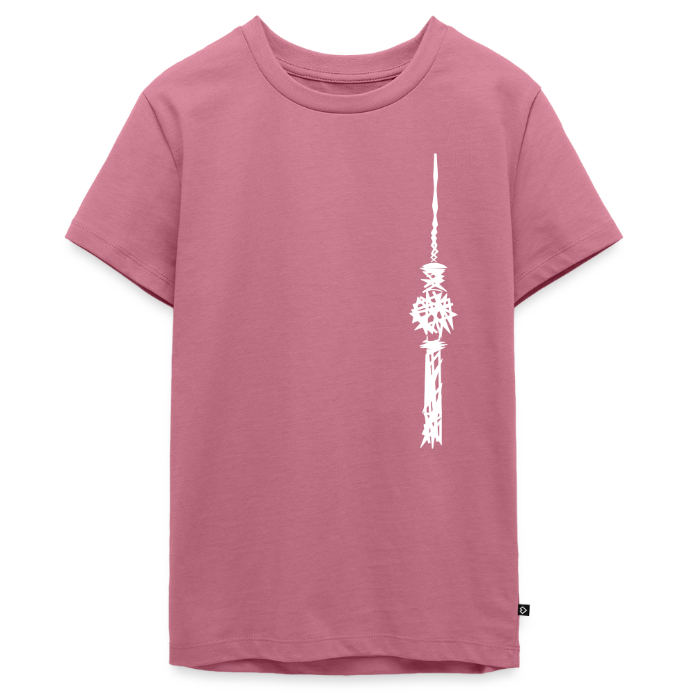 Fernsehturm Zick zack - Teenager Premium T-Shirt - Mauve