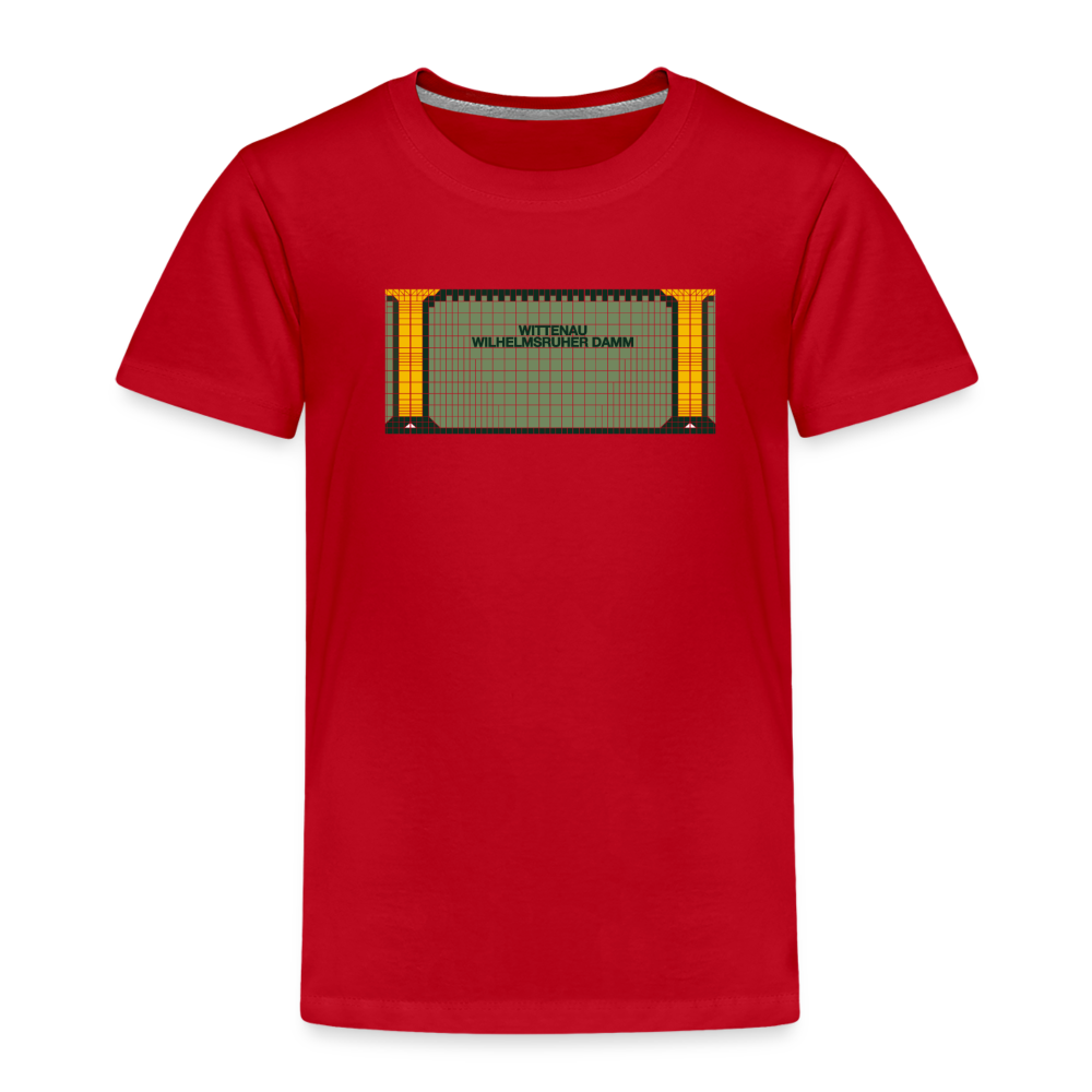 Wittenau Wilhelmsruher Damm - Kinder Premium T-Shirt - Rot