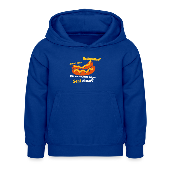 Jibbet Brühpulla - Kinder Hoodie - Royalblau