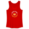 Keen Ding für'n King - Frauen Bio Tank Top - Rot