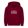 Tach ihr Flitzpiepen - weiß - Kinder Hoodie - Bordeaux