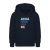 Justus & Peter & Bob & Icke - Teenager Hoodie - Navy