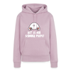Dit is mir Schnurz Piepe - Frauen Premium Hoodie - Altrosa