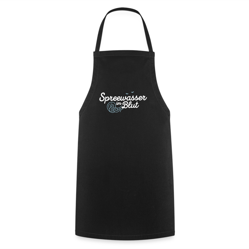Spreewasser im Blut - Kochschürze - Schwarz