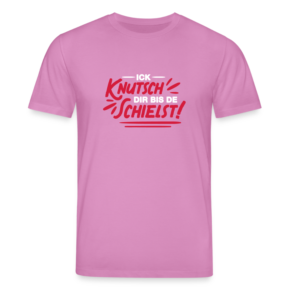 Ick knutsch dir! - Unisex Bio T-Shirt - Pink