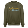 Bei Klugheitsschmerzen wär' ick unsterblich - Unisex Bio Sweatshirt - Khaki