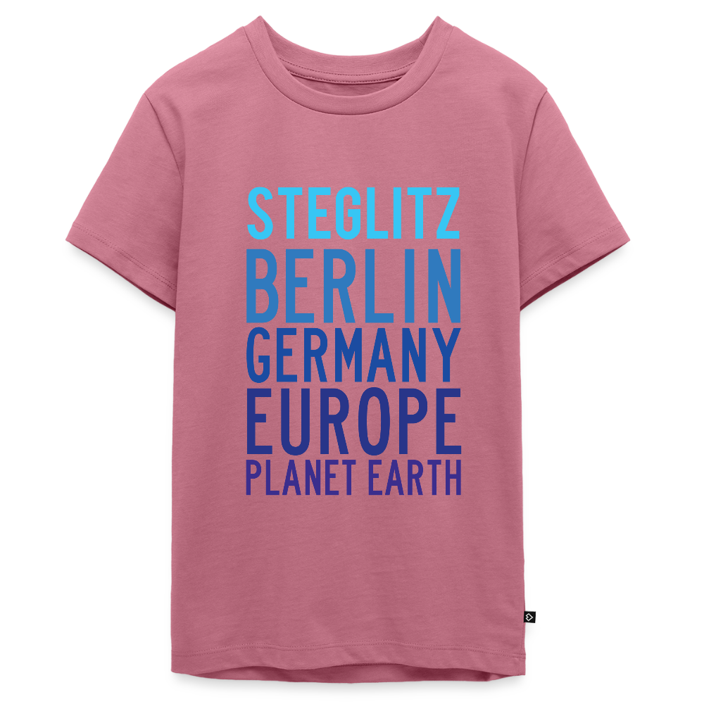 Steglitz Planet Earth - Teenager Premium T-Shirt - Mauve
