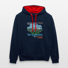Tempelhofer Feld - Kontrast Hoodie