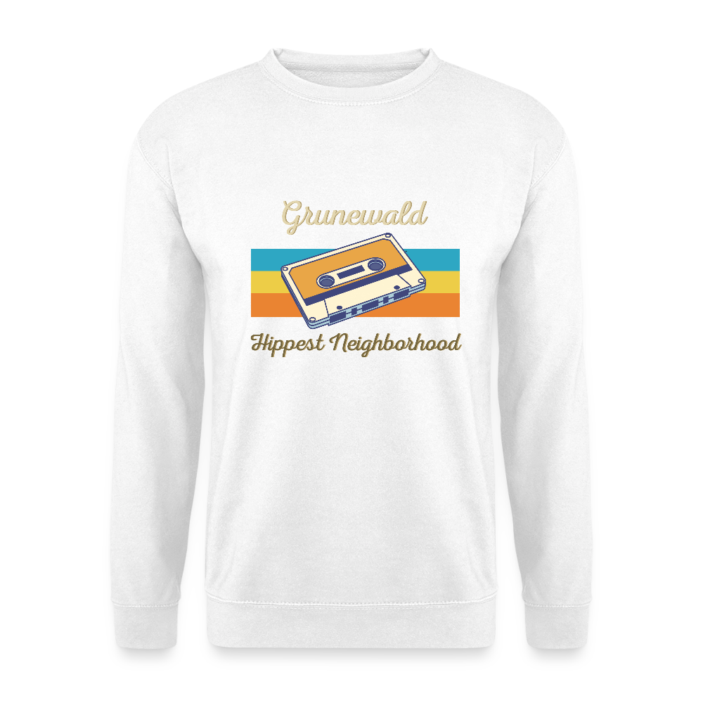Grunewald Hippest Neighborhood - Unisex Pullover - Weiß