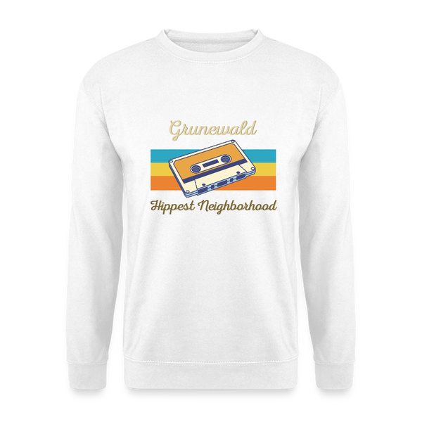 Grunewald Hippest Neighborhood - Unisex Pullover - Weiß