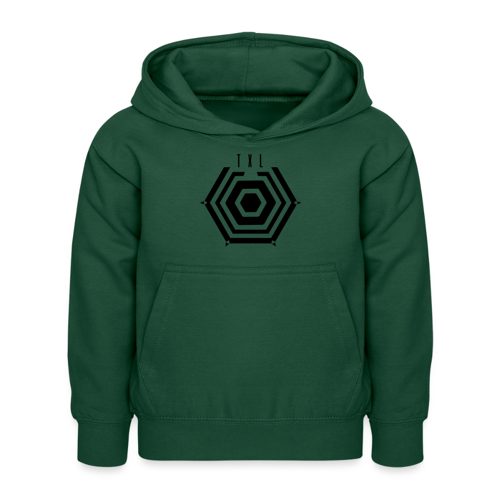 Tegel TXL Umrisse - Kinder Hoodie - Flaschengrün