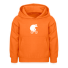 Fahrradbär - Kinder Hoodie - Orange