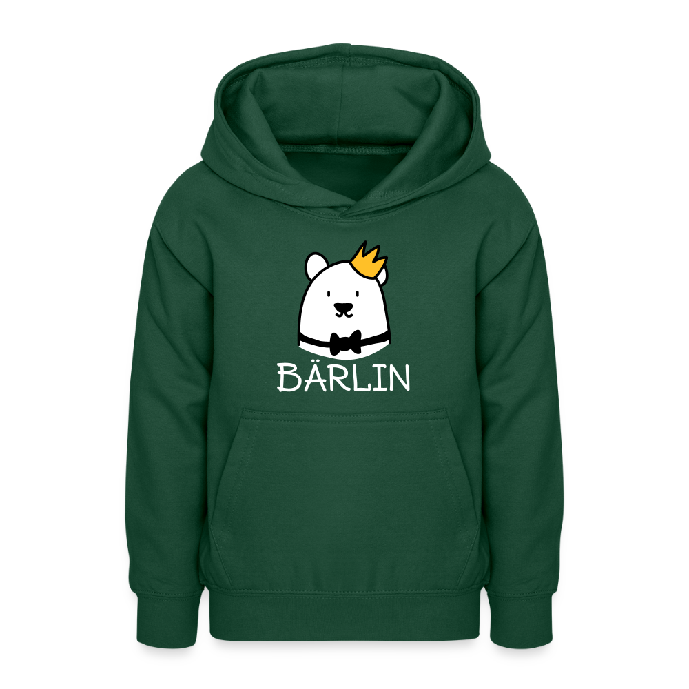 Teenager Hoodie - Flaschengrün