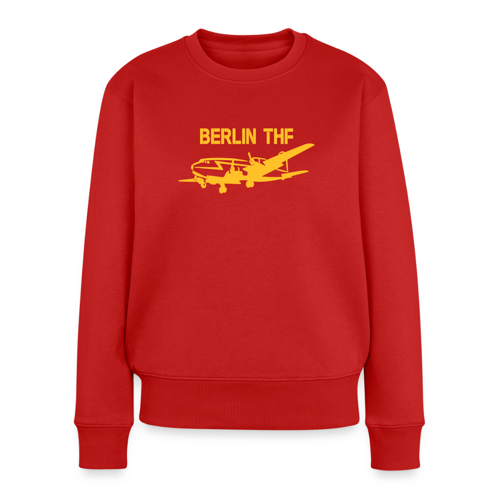 Berlin THF - Frauen Premium Pullover - Rot