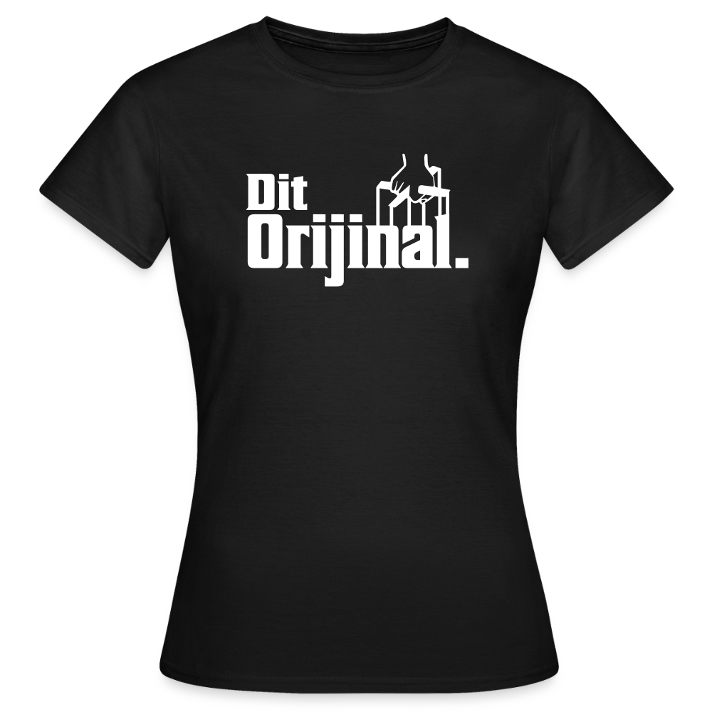 Dit Orijinal - Frauen Premium T-Shirt - Schwarz