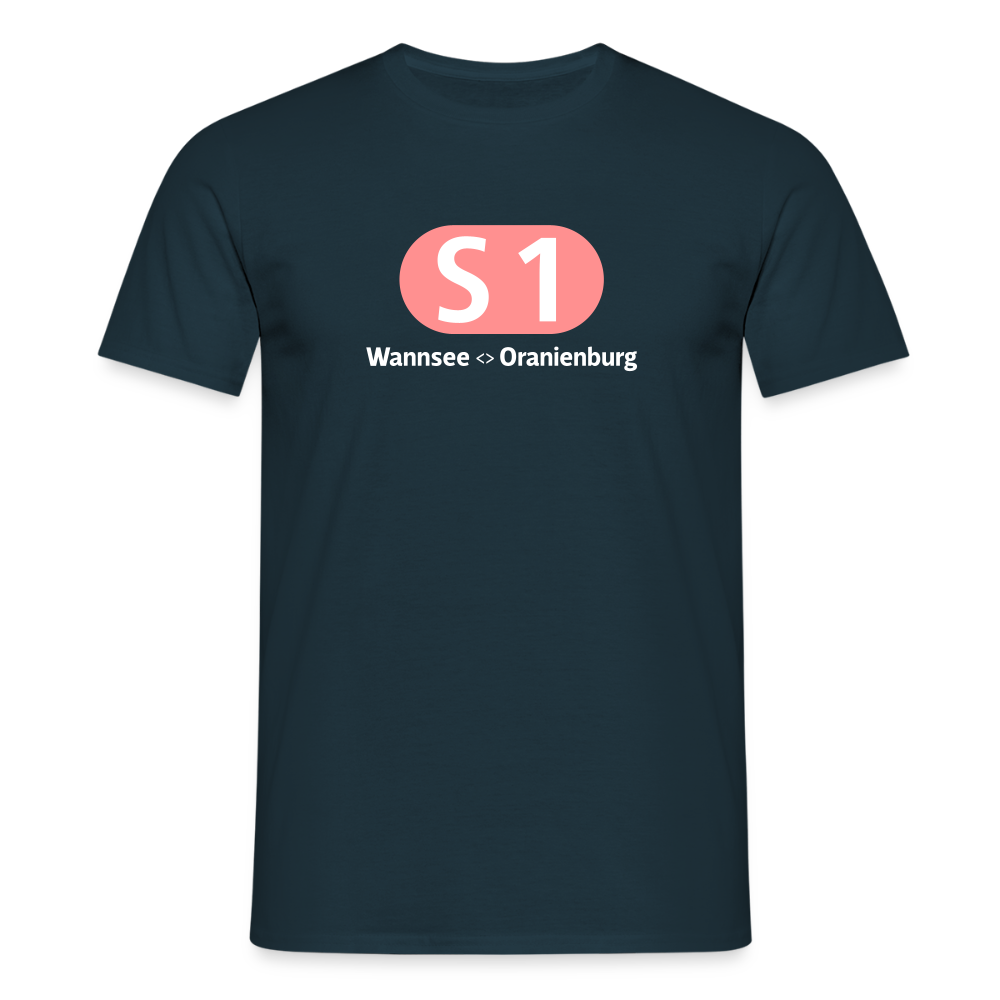 S1 - Männer Premium T-Shirt - Navy