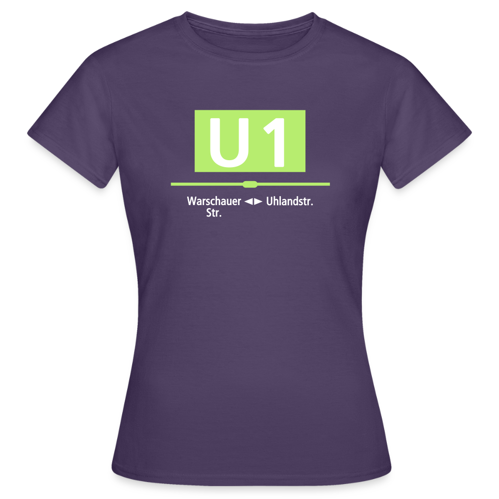 U1 - Frauen Premium T-Shirt - Dunkellila