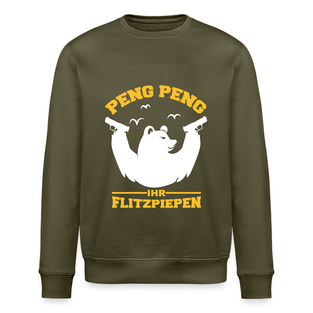 Peng Peng - Unisex Bio Sweatshirt - Khaki
