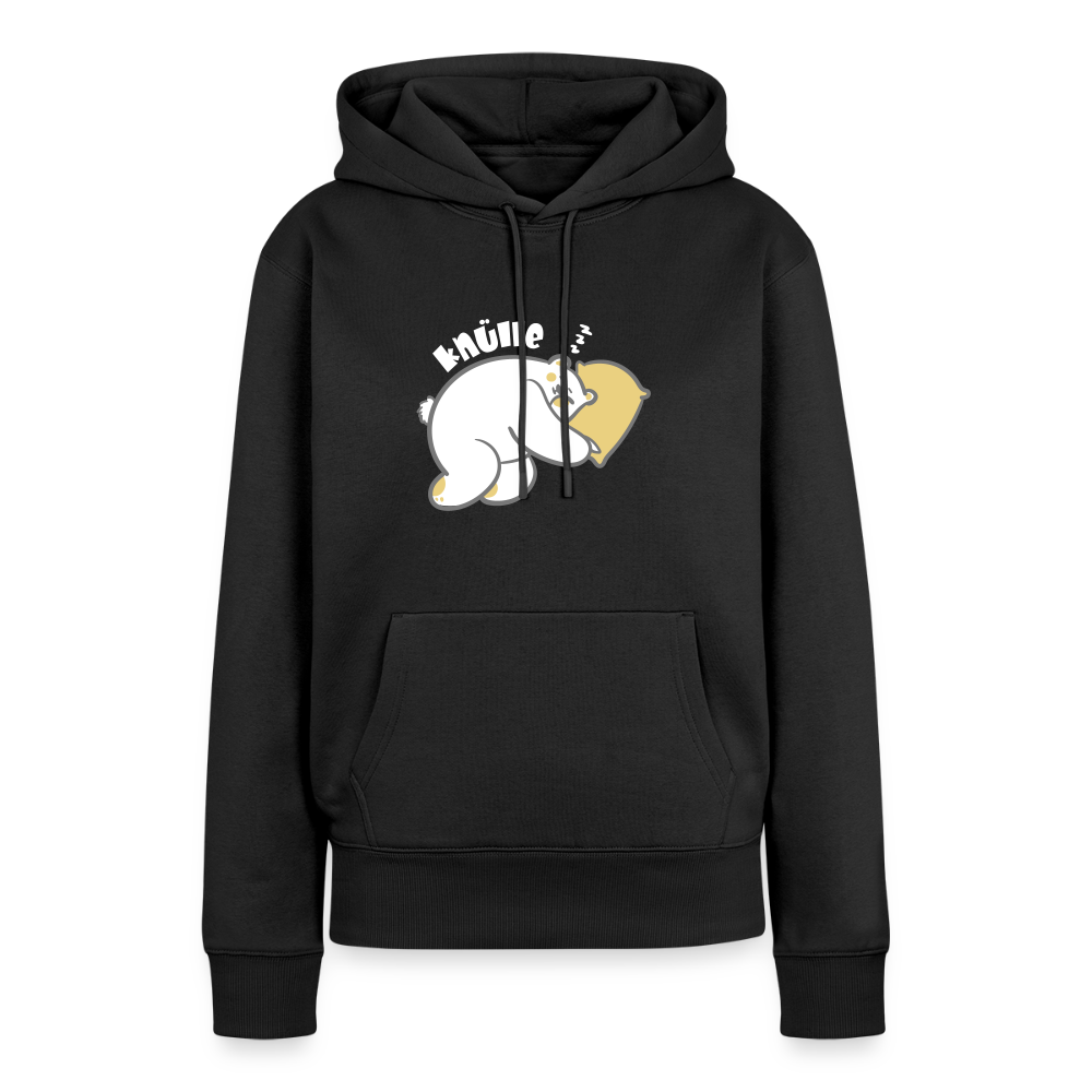Knülle - Frauen Premium Hoodie - Schwarz